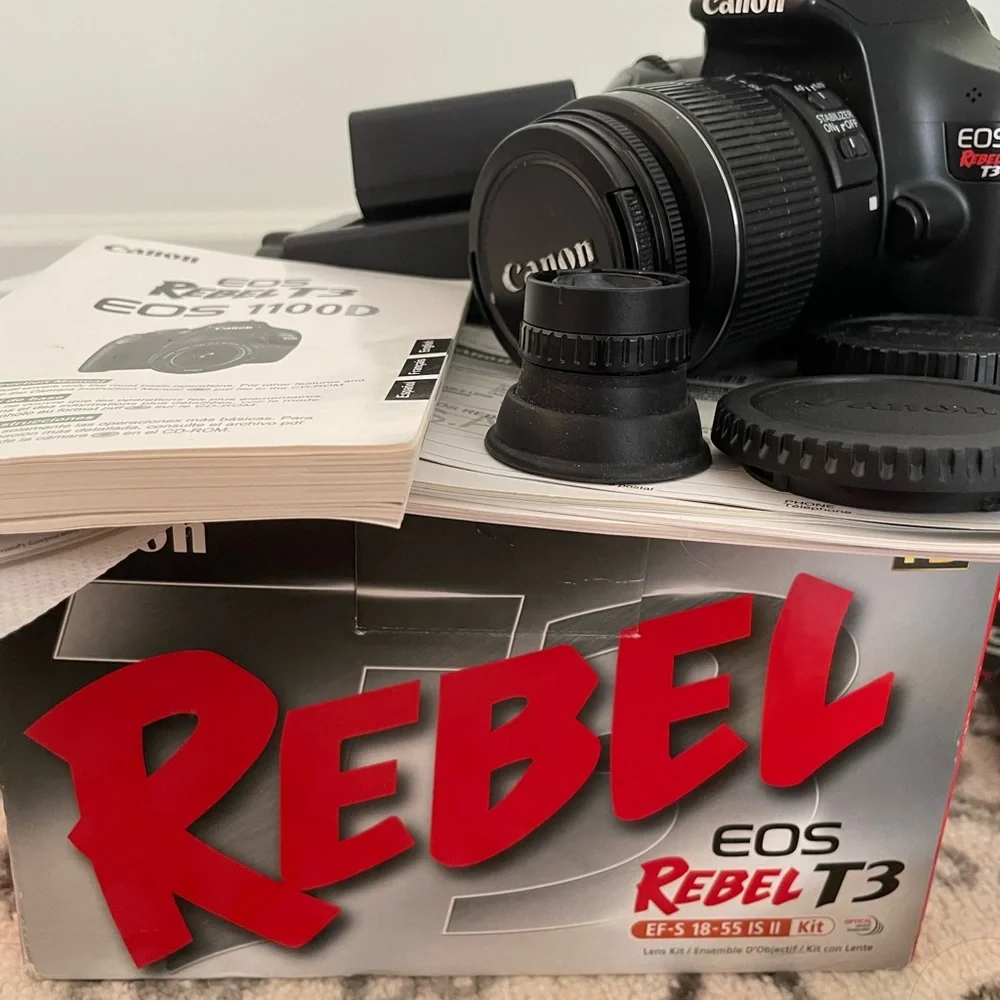 Canon REBEL T3 EOS Camera
